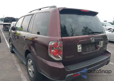 2007 Honda Pilot Ex-L from USA, damaged, VIN 2HKYF18737H534888